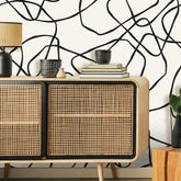 Natural Boho Lines Wallpaper